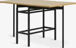 FOLDINGBROMesa de comedor FOLDINGBRO 75x38/84/130 color roble cálido
