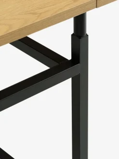 FOLDINGBROMesa de comedor FOLDINGBRO 75x38/84/130 color roble cálido