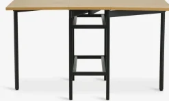 FOLDINGBROMesa de comedor FOLDINGBRO 75x38/84/130 color roble cálido