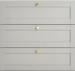 FRAMLEVCómoda FRAMLEV 3 cajones gris