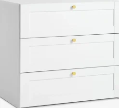 FRAMLEVCómoda FRAMLEV 3 cajones blanco