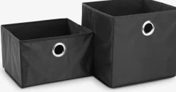 FRANSCesta FRANS A32xL28xA30cm negro