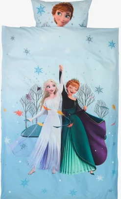 FROZENJuego funda nórdica FROZEN 155x220 azul claro
