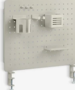 FUNDERPanel perforado FUNDER 52x42 con accesorios beis