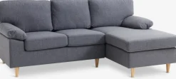 GEDVEDSofá GEDVED chaise longue gris