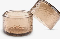 GENEVADBote GENEVAD Ø8xA10cm cristal marrón
