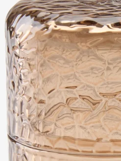 GENEVADBote GENEVAD Ø8xA10cm cristal marrón
