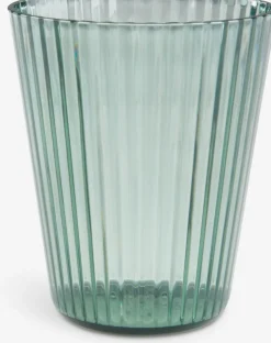 GERLEFVaso de plástico GERLEF Ø9xA10cm 4 unidades variado