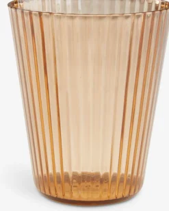 GERLEFVaso de plástico GERLEF Ø9xA10cm 4 unidades variado