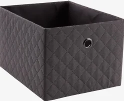 GILLISCesta GILLIS A26xL32xA20cm gris oscuro