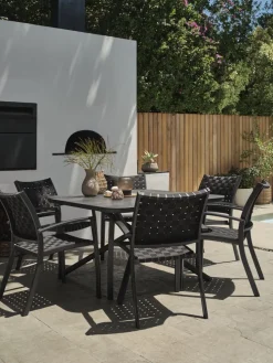 GOTHENBURGMesa de jardín GOTHENBURG A120xL120 gris