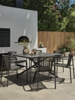 GOTHENBURGMesa de jardín GOTHENBURG A120xL120 gris