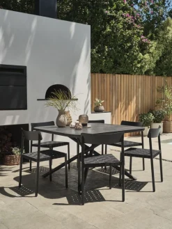 GOTHENBURGMesa de jardín GOTHENBURG A120xL120 gris