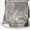 GUDMANPortavelas de velas pequeñas GUDMAN Ø8xA7cm gris