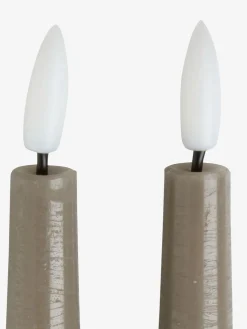 GUDMUNDCandela LED GUDMUND A29cm gris 2 unidades