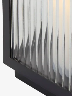 GULDSMEDFarol GULDSMED A16xL16xA29cm con LED negro