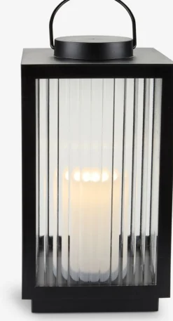 GULDSMEDFarol GULDSMED A16xL16xA29cm con LED negro