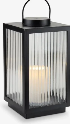 GULDSMEDFarol GULDSMED A16xL16xA29cm con LED negro