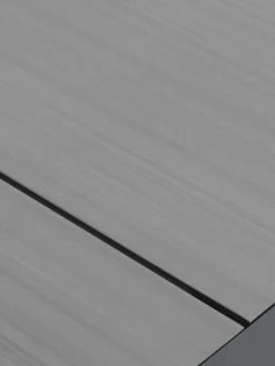 HAGEN + STRANDBYMesa HAGEN L214 + 4 sillas STRANDBY gris