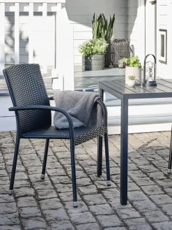 HALDBJERGSilla apilable HALDBJERG negro