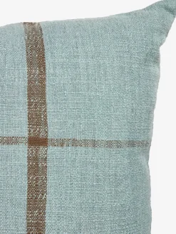 HALLONCojín HALLON 40x60 azul empolvado/marrón