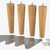 HAMNELVAPatas de cama Ø5xA19cm HAMNELVA roble 4 unidades
