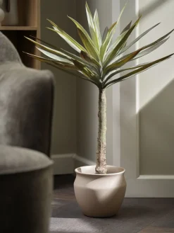 HARALDURMaceta HARALDUR Ø20xA17cm gris cálido