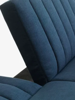 HARNDRUPSofá cama HARNDRUP tela azul oscuro