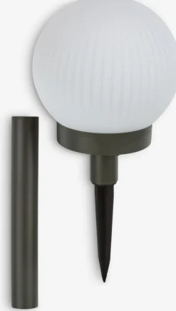 HAUKUGLELámpara solar HAUKUGLE Ø13xA37cm blanco
