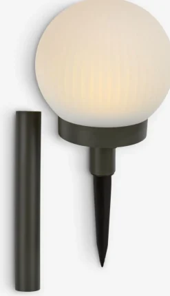 HAUKUGLELámpara solar HAUKUGLE Ø13xA37cm blanco