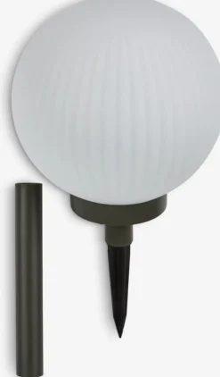 HAUKUGLELámpara solar HAUKUGLE Ø18xA46cm blanco