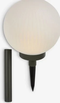 HAUKUGLELámpara solar HAUKUGLE Ø18xA46cm blanco