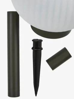 HAUKUGLELámpara solar HAUKUGLE Ø18xA46cm blanco