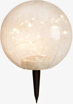 HAVSVALELámpara solar HAVSVALE Ø20xA29 transparente