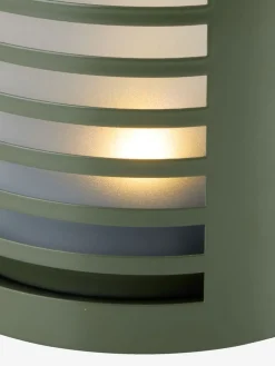 HAVTERNELámpara a pilas HAVTERNE Ø16xA22cm verde oliva