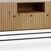 HEMDRUPAparador HEMDRUP 2 puertas 1 cajón color roble cálido