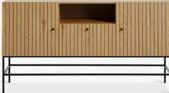 HEMDRUPAparador HEMDRUP 2 puertas 1 cajón color roble cálido