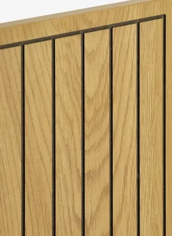 HEMDRUPPanel decorativo de pared HEMDRUP 200x60 color roble cálido