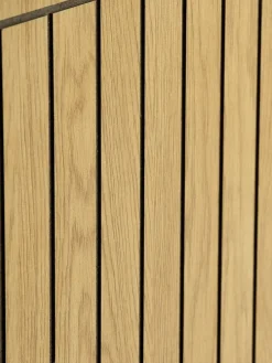 HEMDRUPPanel decorativo de pared HEMDRUP 200x60 color roble cálido