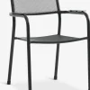 HEMSEDALSilla apilable HEMSEDAL negro