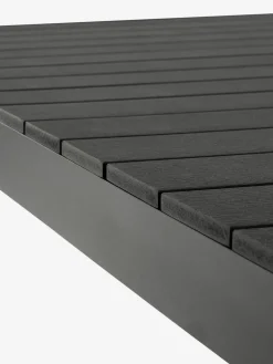HESTEHAVE + GILJAMesa HESTEHAVE L205/275 negro + 4 sillas GILJA gris