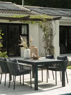 HESTEHAVEMesa de jardín HESTEHAVE A95xL205/275 negro