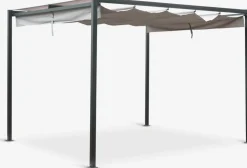 HJORTEMOSEPérgola HJORTEMOSE A3xL3xA2,3m gris claro