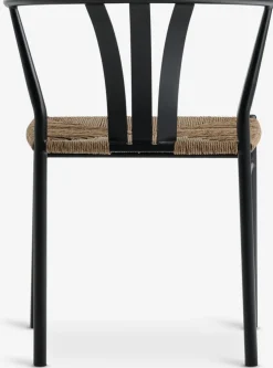 HOBRO + TAGMARKMesa HOBRO L70 natural + 2 sillas TAGMARK negro