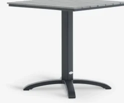 HOBRO + TAGMARKMesa HOBRO L70 gris + 2 sillas TAGMARK negro