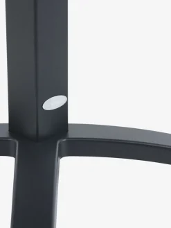 HOBRO + TAGMARKMesa HOBRO L70 gris + 2 sillas TAGMARK negro