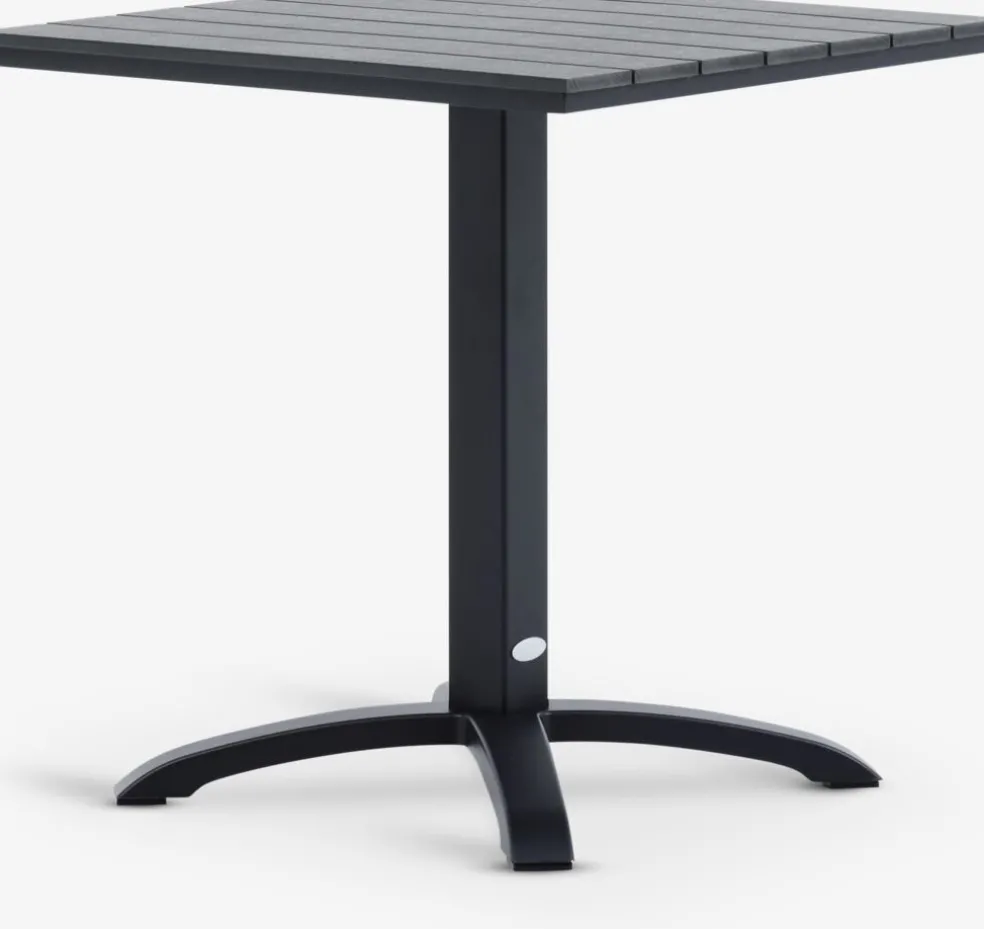 HOBRO + TAGMARKMesa HOBRO L70 + 2 sillas TAGMARK negro