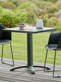 HOBROMesa de balcón HOBRO A70xL70 negro