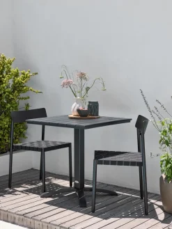 HOBROMesa de balcón HOBRO A70xL70 negro