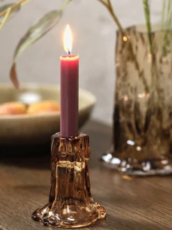 HOLMEVelas para candelabro HOLME A20cm uva 4 unidades